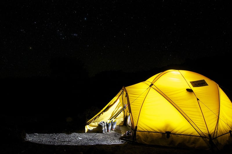 Glamping Tent with a View